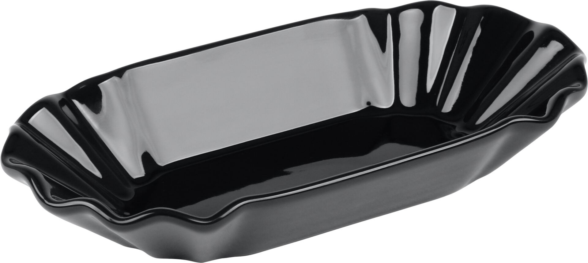 Pommesschale schwarz 19,7x10cm